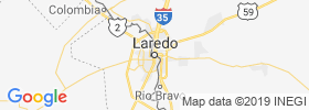 Laredo map